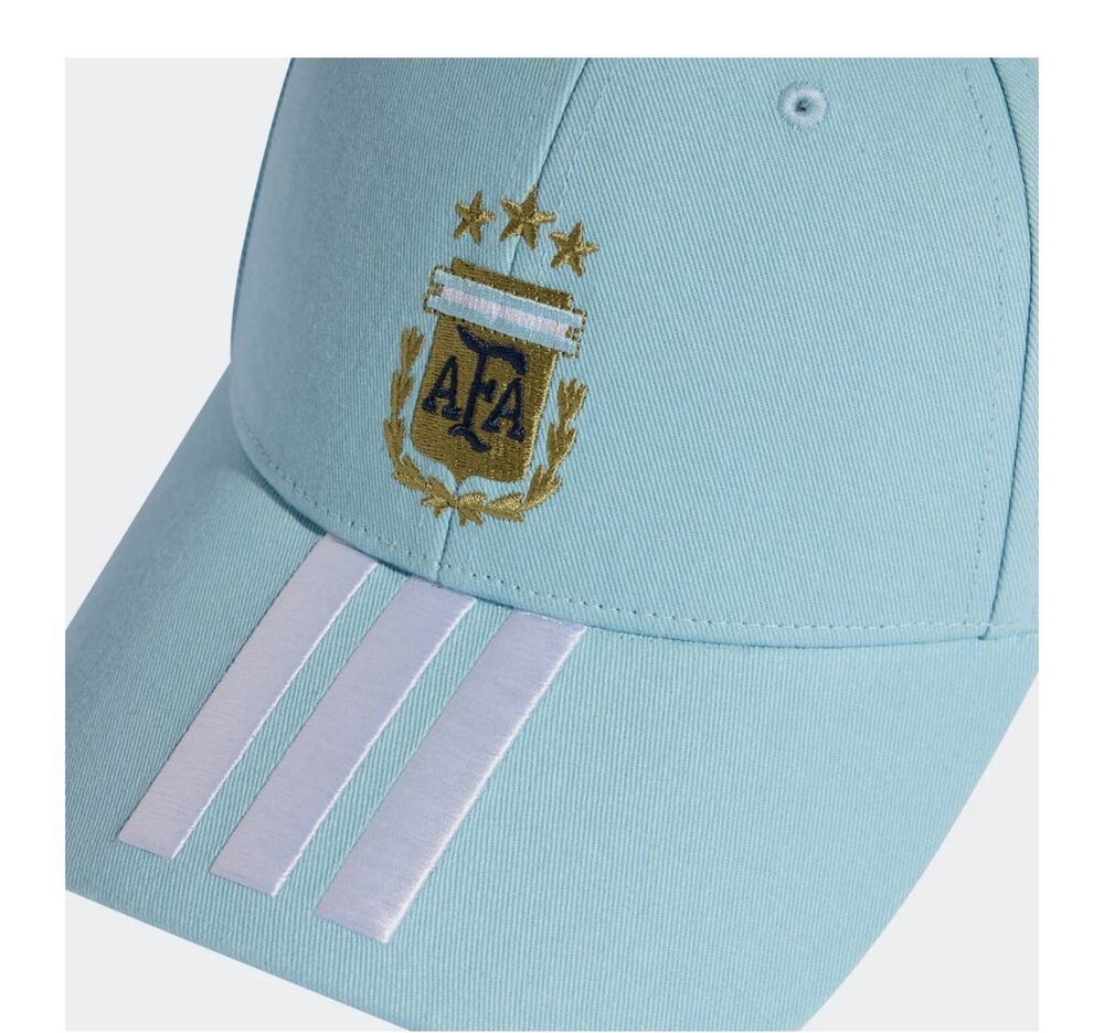 Adidas Men’s Baseball Hat Argentina 2026 Team Logo Adjustable Team Blue OS